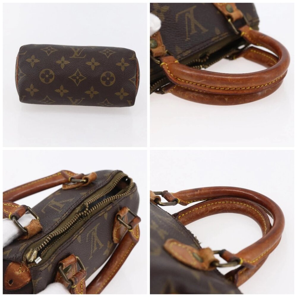 LOUIS VUITTON Monogram Mini Speedy Hand Bag M41534 LV Auth 149097 - Picture 15 of 16